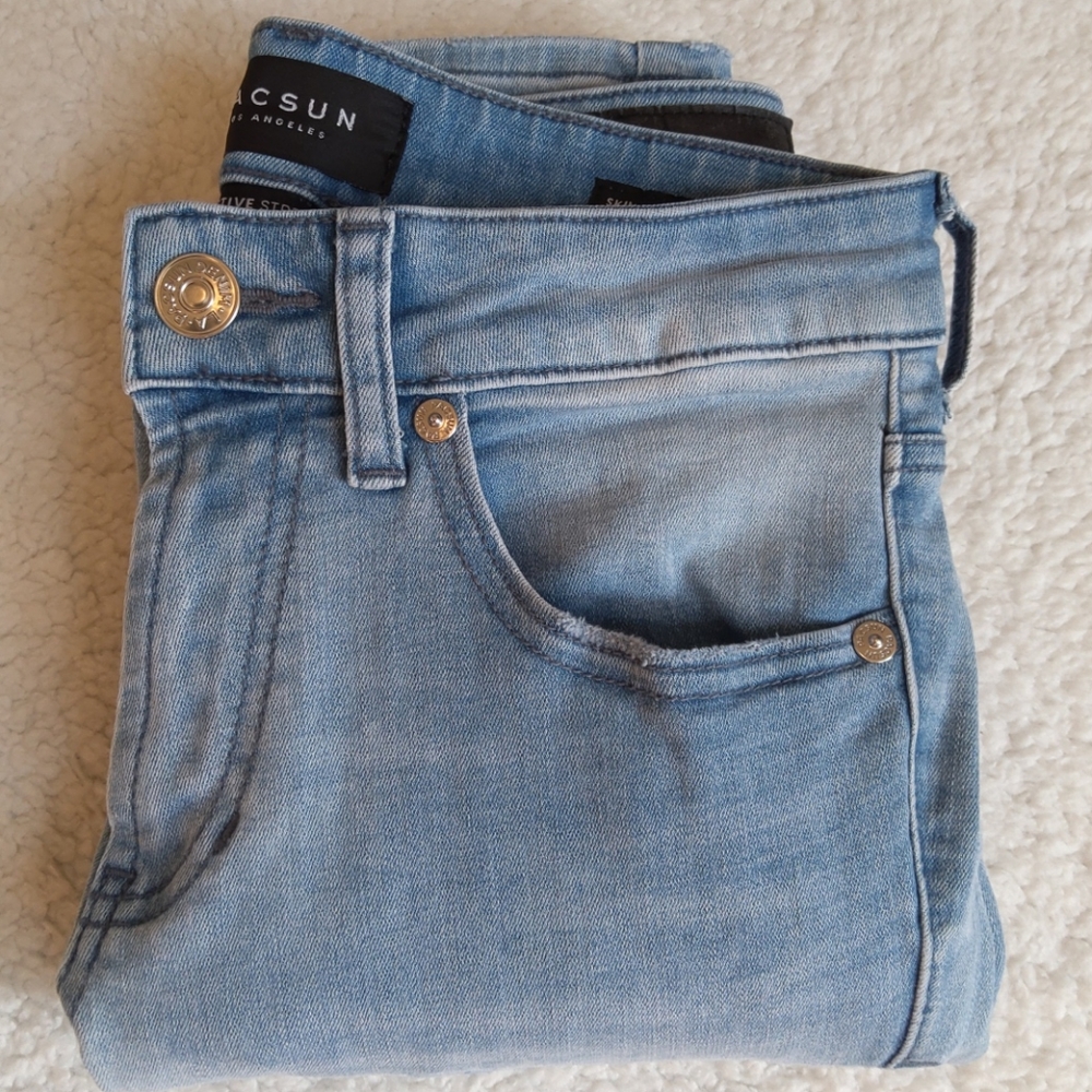 PACSUN Distressed Skinny Jeans